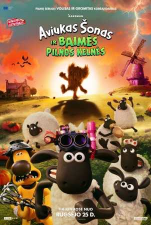 AVIUKAS ŠONAS IR BAIMĖS PILNOS KELNĖS (SHAUN THE SHEEP: THE BEAST OF THE MOSSY BOTTOM)