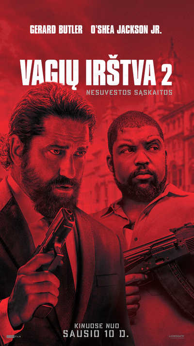 Vagių irštva 2 (Den of Thieves 2)