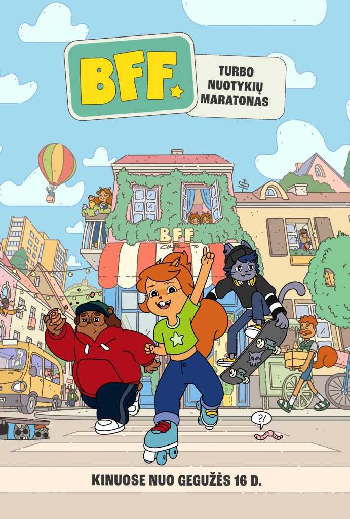 BFF. TURBO NUOTYKIŲ MARATONAS