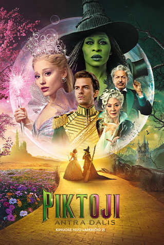 Piktoji. Antra dalis, Anglų k. su liet. subtitrais ( Wicked: for good)