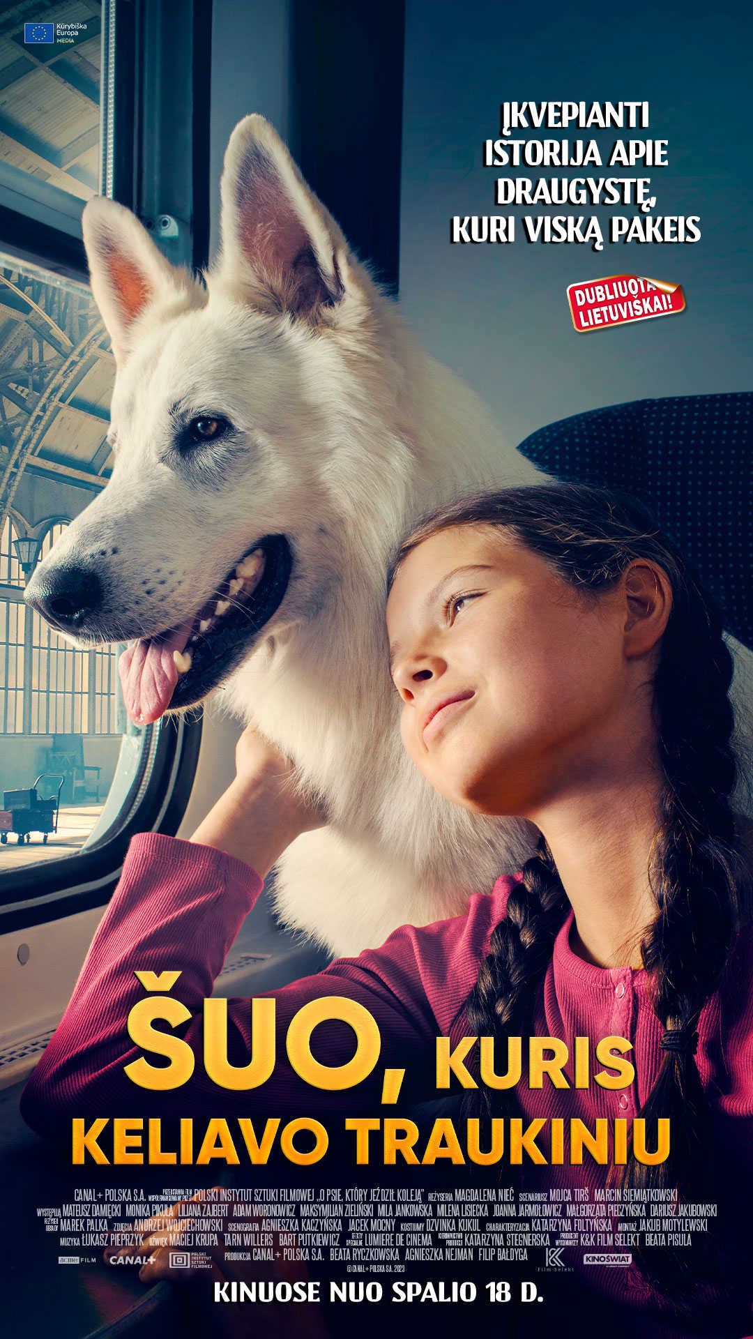 Šuo, kuris keliavo traukiniu (Lampo The Travelling Dog)