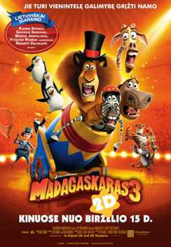 Madagaskaras 3 2D