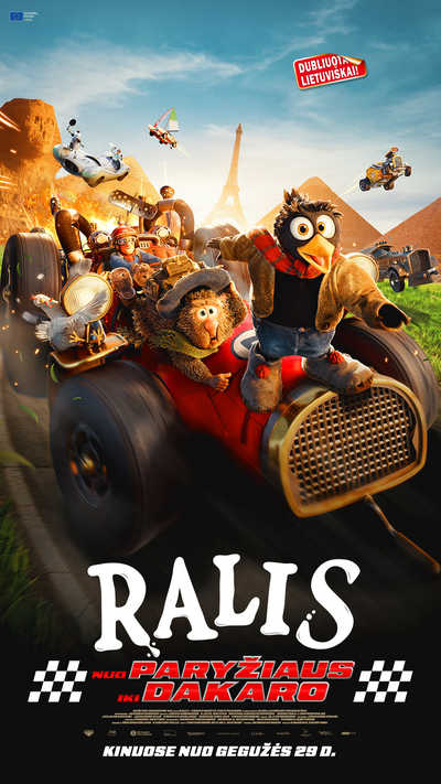 RALIS: NUO PARYŽIAUS IKI DAKARO (Rally from Paris to the Pyramids)