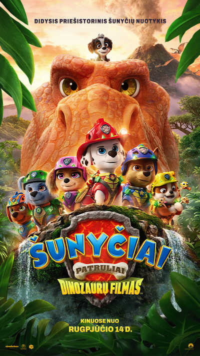 Šunyčiai patruliai: Dinozaurų filmas ( Paw Patrol: The Dino movie )