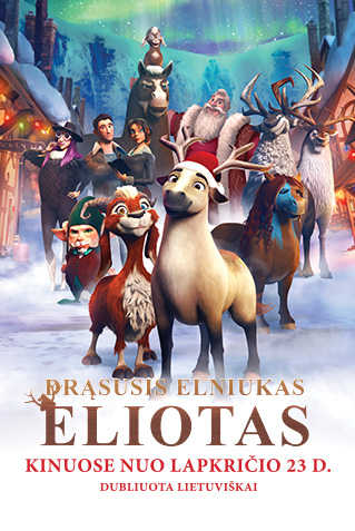 Drąsusis Elniukas Eliotas (Elliot The Littlest Reindeer )