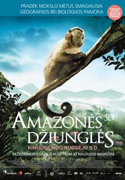 Amazonės džiunglės 3D