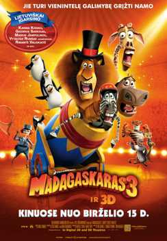 Madagaskaras 3 3D