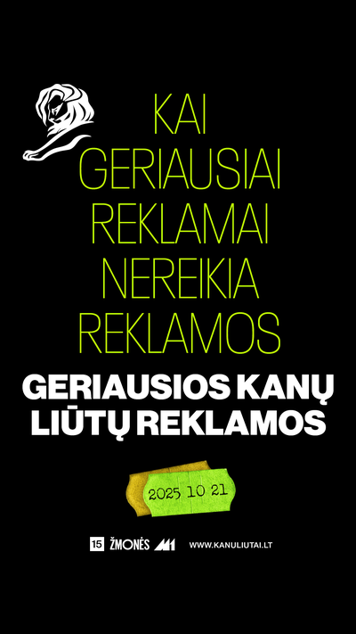Geriausios Kanų liūtų reklamos'25