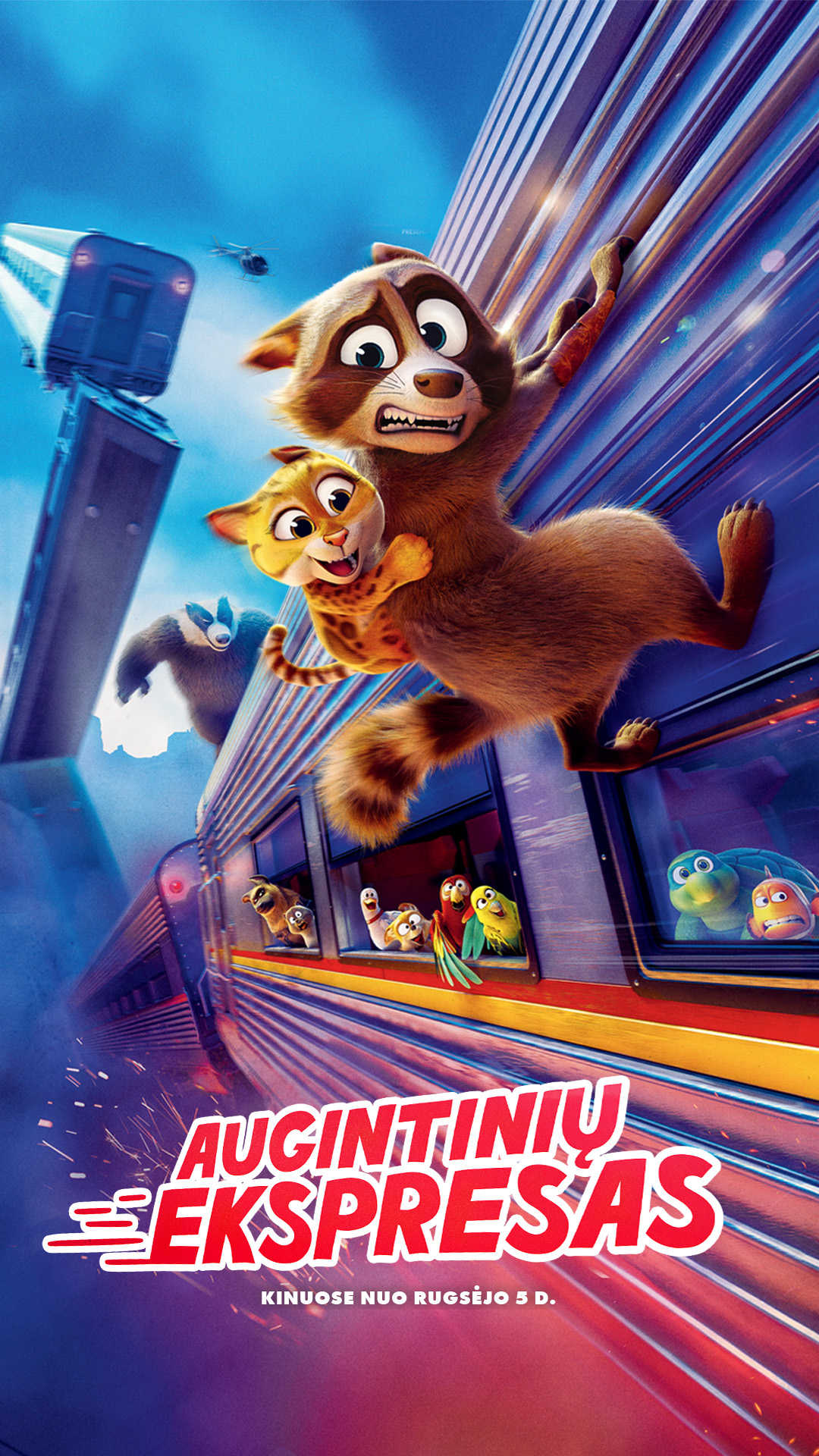 AUGINTINIŲ EKSPRESAS (Pets on a Train)