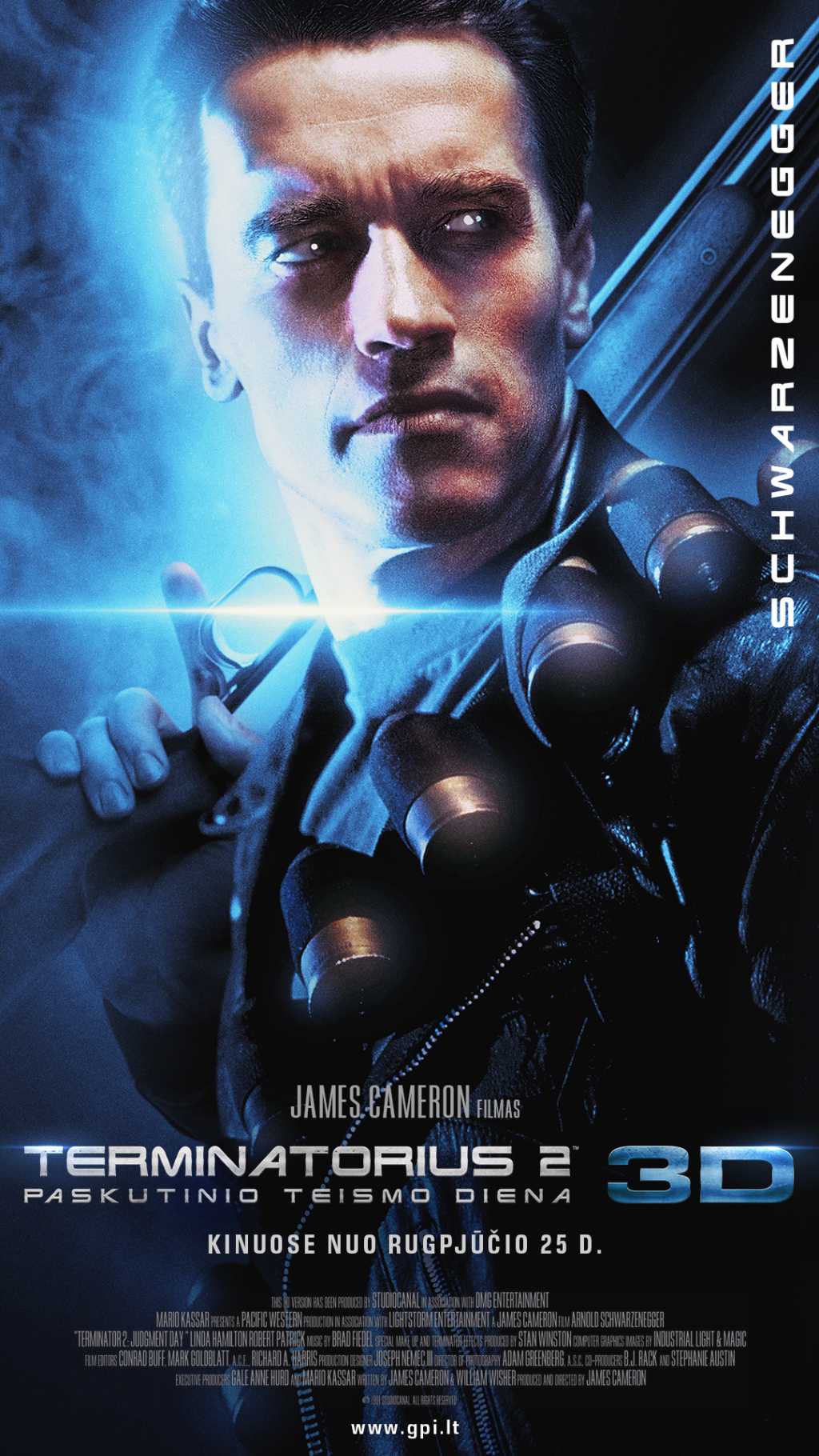 Terminatorius 2. Paskutinio teismo diena 3D (Terminator 2: Judgement Day)