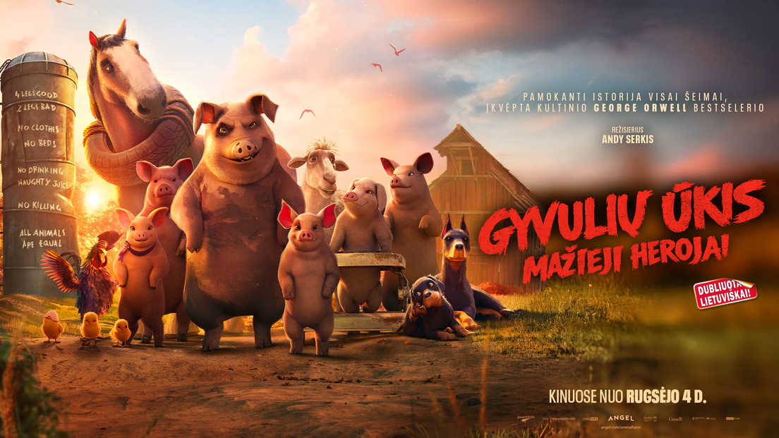 GYVULIŲ ŪKIS: MAŽIEJI HEROJAI (Animal Farm)