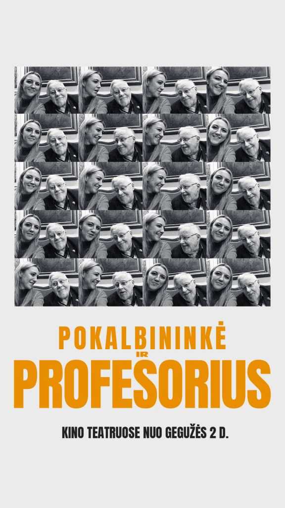 Pokalbininkė ir profesorius