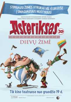 Asteriksas. Dievų žemė 3D