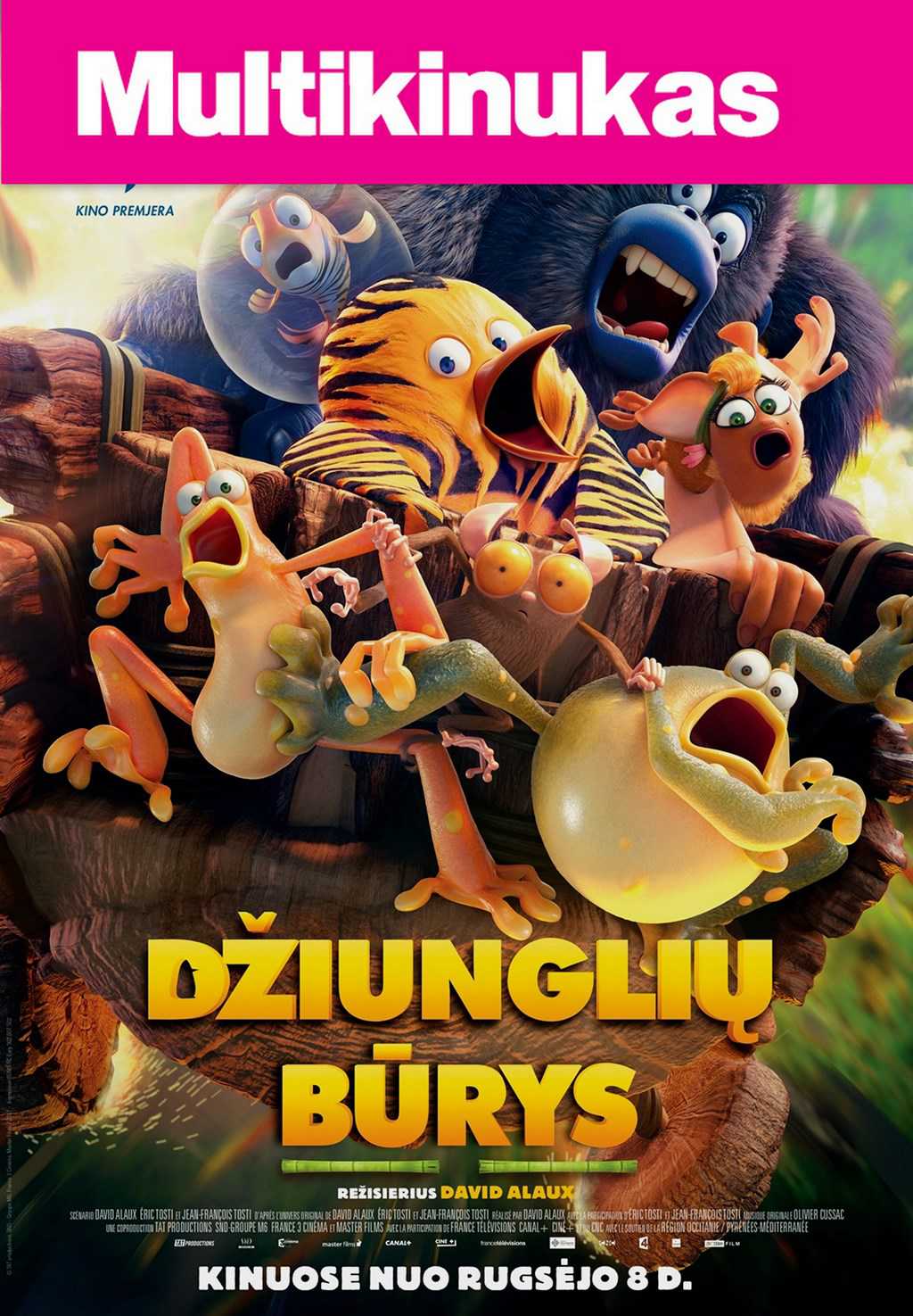 Multikinukas : Džiunglių būrys (Jungle Bunch)