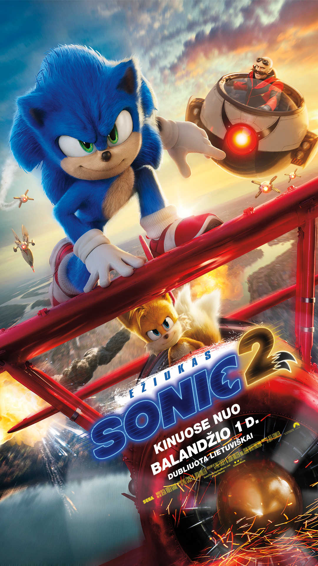 Ežiukas Sonic 2 (Sonic the Hedgehog 2)