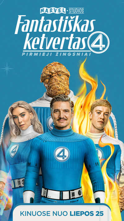 Fantastiškas ketvertas. Pirmieji žingsniai (The Fantastic Four: First Steps)