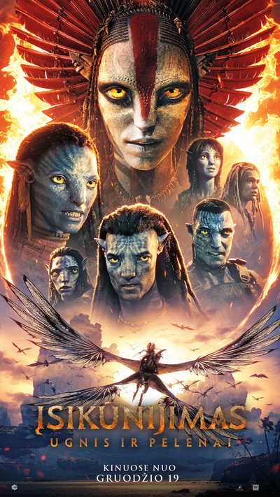 Įsikūnijimas. Ugnis ir pelenai (Avatar: Fire and Ash)