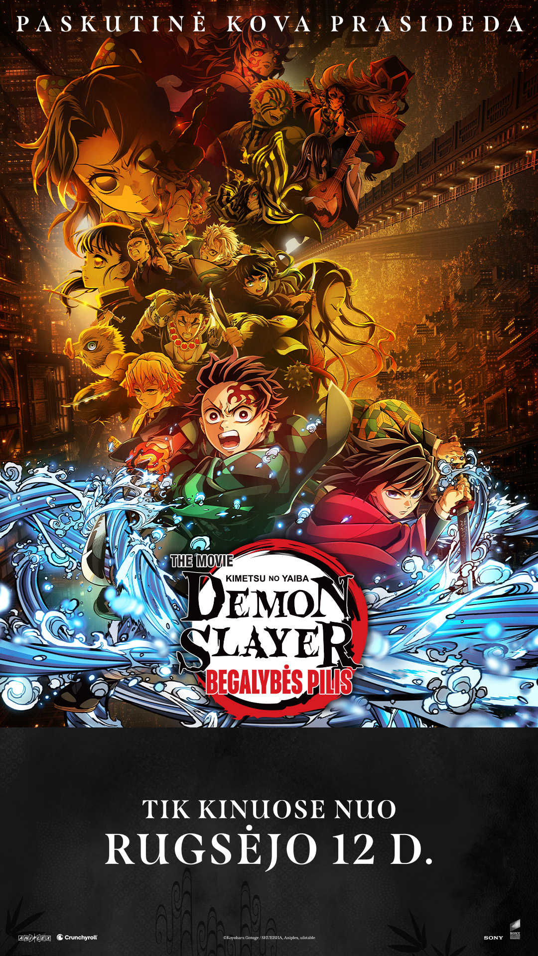 Demon Slayer: Kimetsu no Yaiba Infinity Castle (Japonų k. su angl. k. subtitrais)