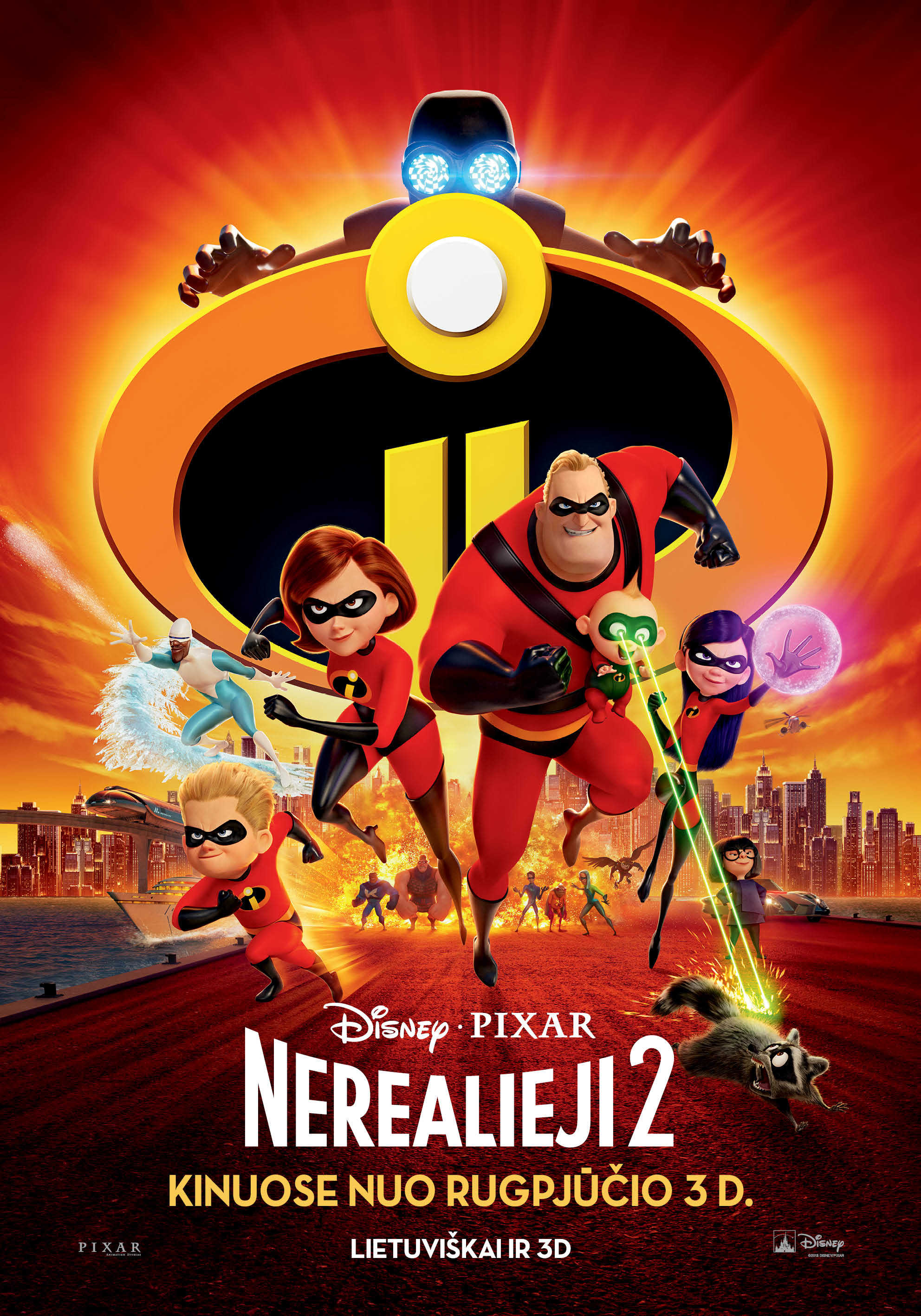 Nerealieji 2 (Incredibles 2)