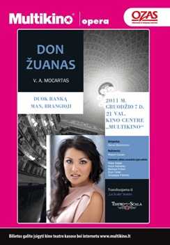 V. A. Mocarto opera "Don Žuanas"