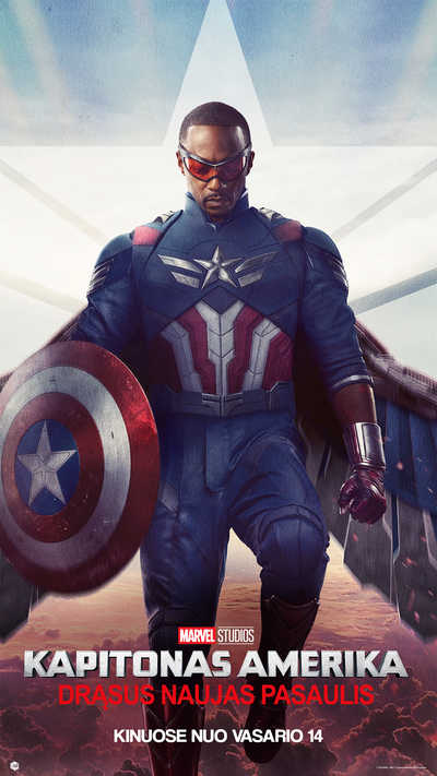 Kapitonas Amerika. Drąsus naujas pasaulis (Captain America: Brave New World)