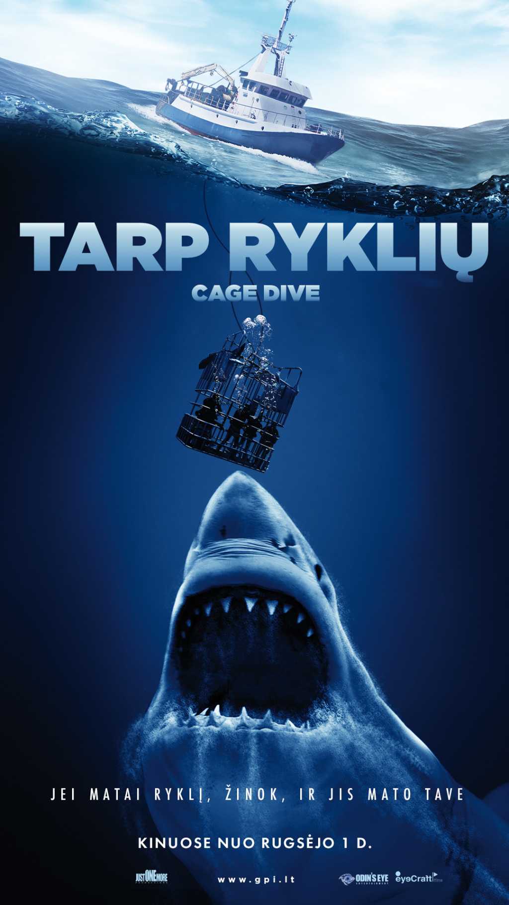 Tarp ryklių (Open Water 3: Cage Dive)
