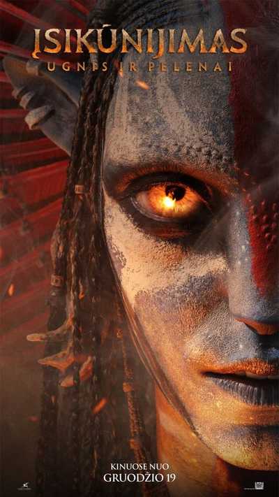 Įsikūnijimas. Ugnis ir pelenai (Avatar: Fire and Ash)