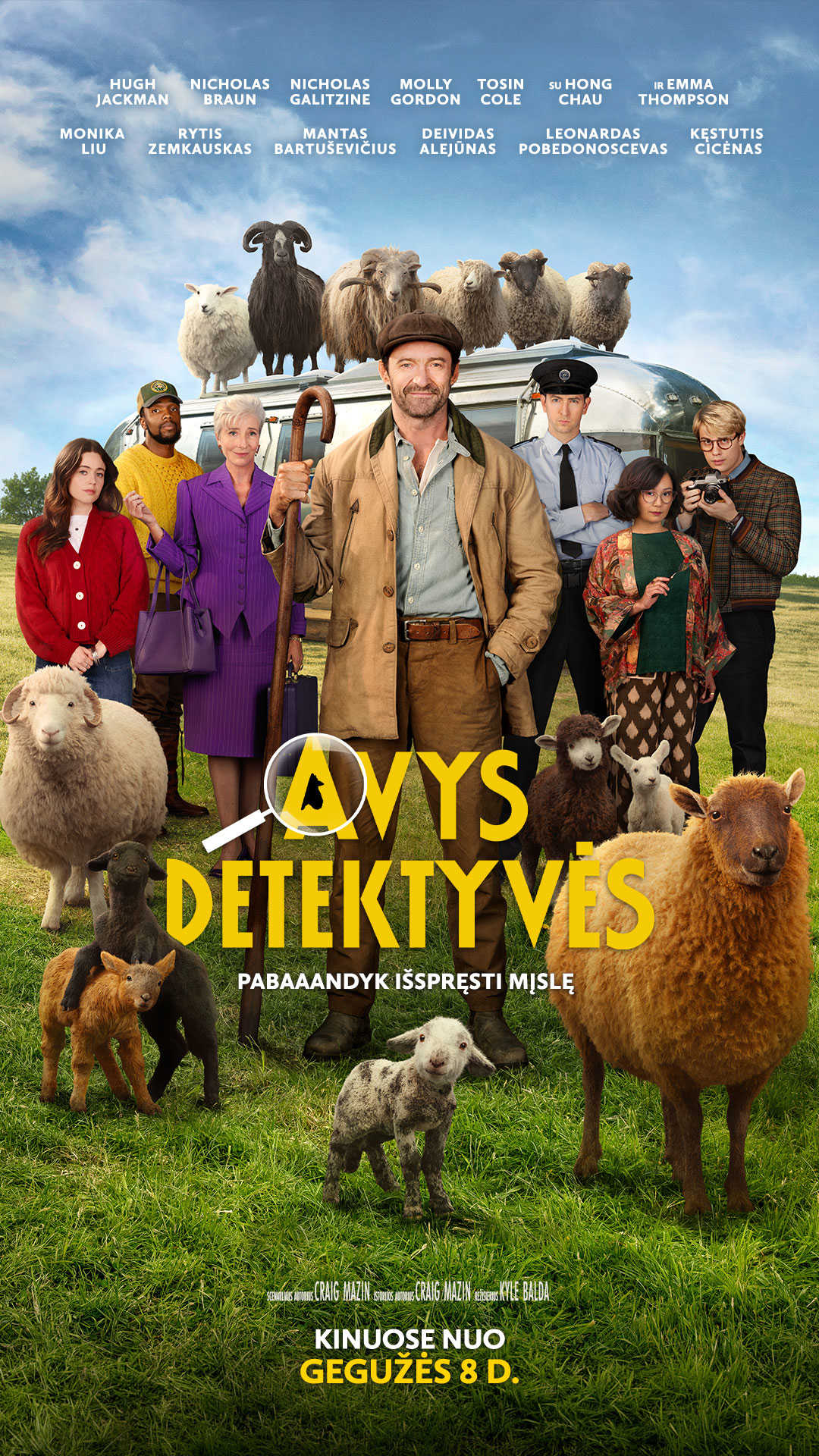 AVYS DETEKTYVĖS  ( Sheep Detectives )