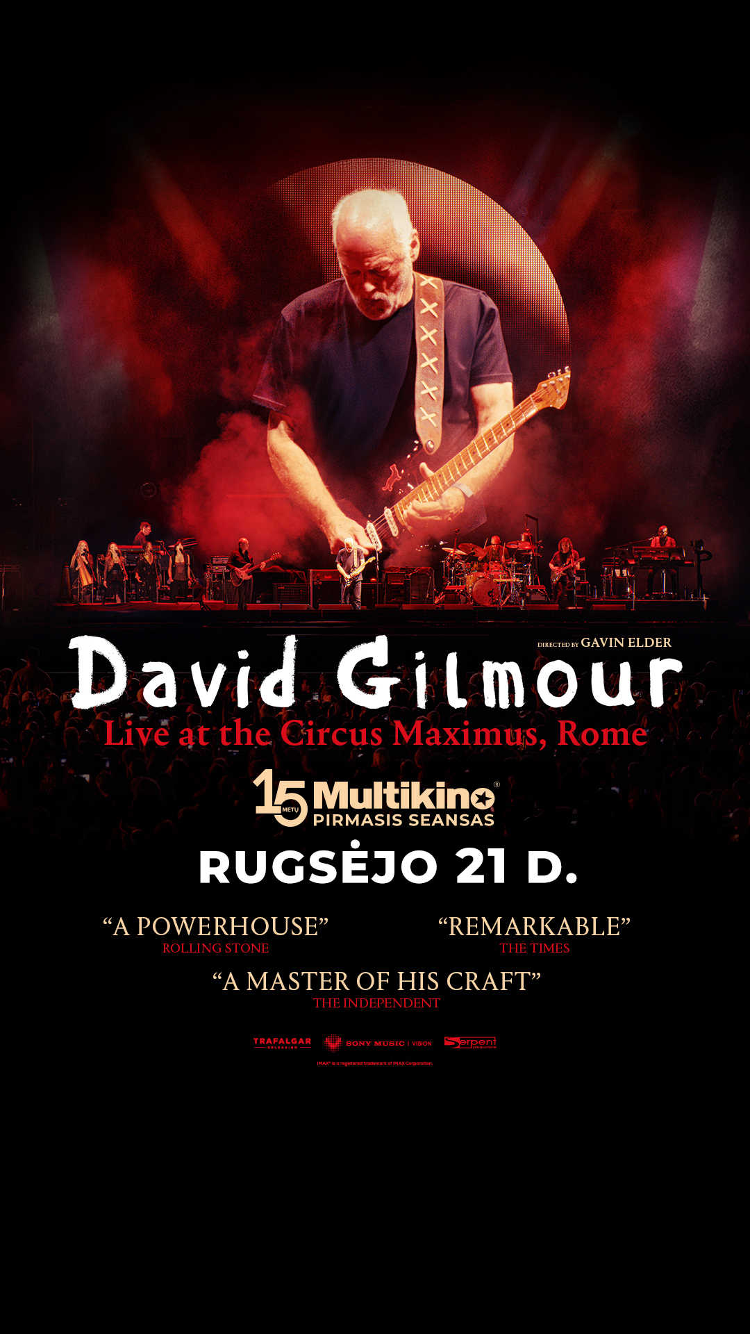 David Gilmour Live at the Circus Maximus, Rome