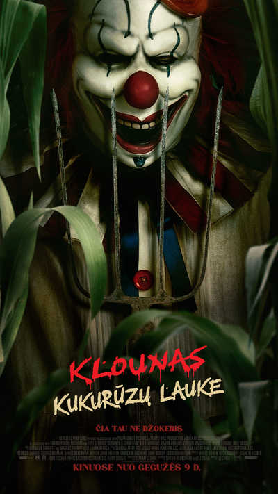 Klounas kukurūzų lauke (Clown in a Cornfield)
