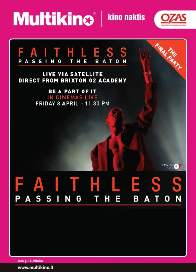 Faithless - Passing the Baton (finalinis koncertas tiesiogiai)