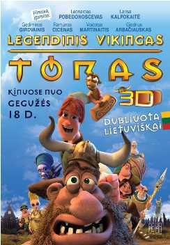 Legendinis vikingas Toras 3D