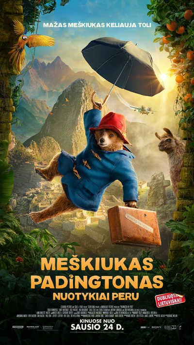 MEŠKIUKAS PADINGTONAS: NUOTYKIAI PERU (Paddington in Peru)