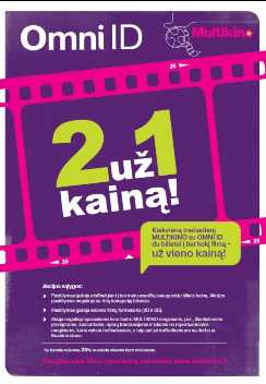 OMNI ID kino trečiadieniai