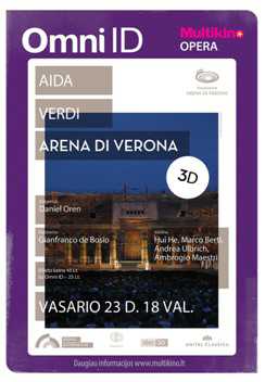 Dž. Verdžio opera "Aida" 3D