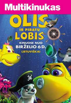 Multikinukas: Olis ir piratų lobis 2D