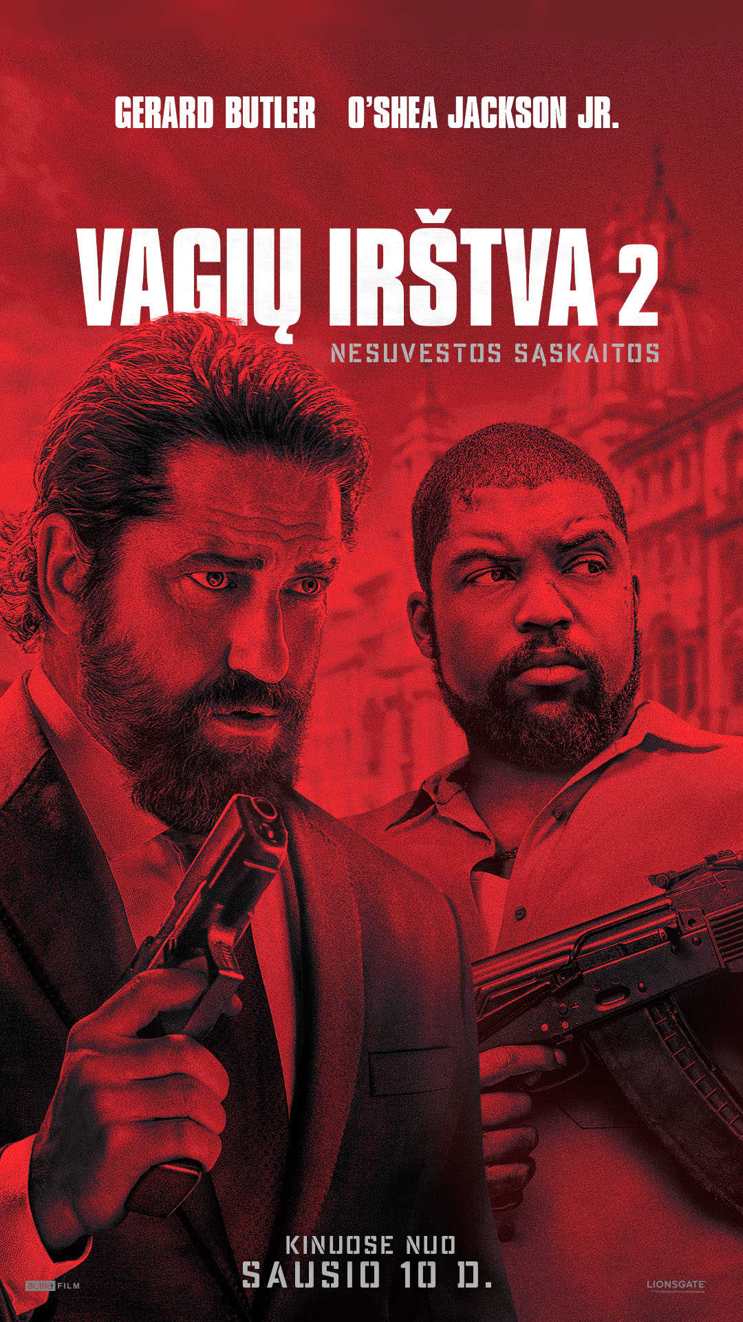 Vagių irštva 2 (Den of Thieves 2)