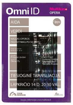 Dž. Verdžio opera "Aida"