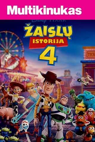 Multikinukas: ŽAISLŲ ISTORIJA 4 (Toy Story 4)