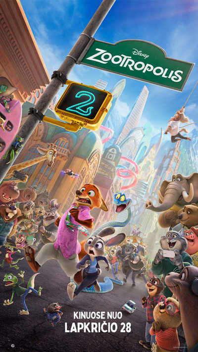 Zootropolis 2, dubliuota lietuviškai (Zootopia 2)