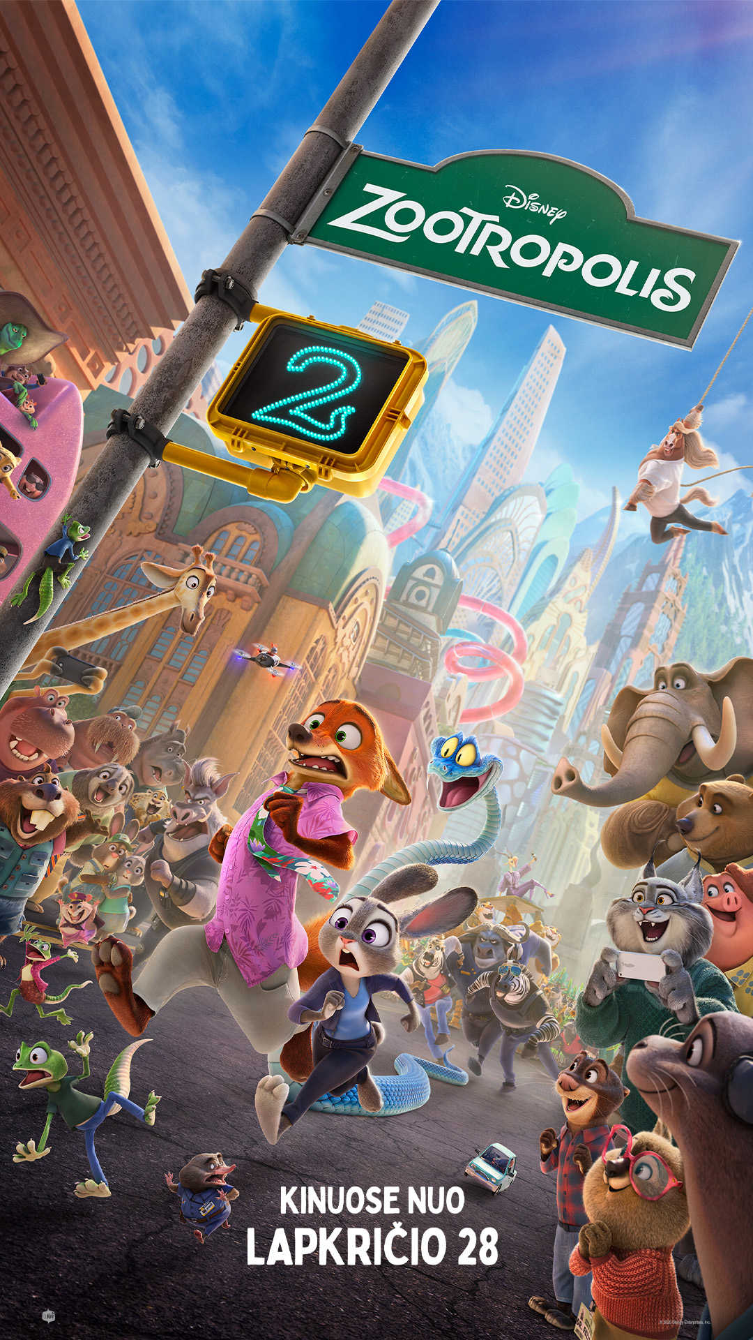 Zootropolis 2, Anglų k., be subtitrų (Zootopia 2)