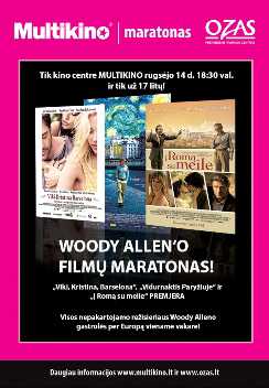 Woody Alen'o filmų maratonas