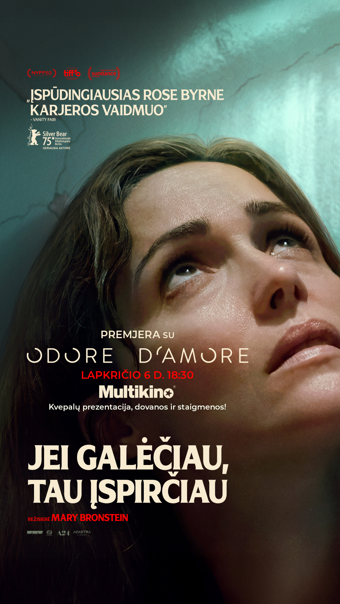 Odore Damore premjera Jei galėčiau, tau įspirčiau (If I Had Legs I’d Kick You)