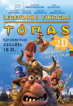 Legendinis vikingas Toras 2D