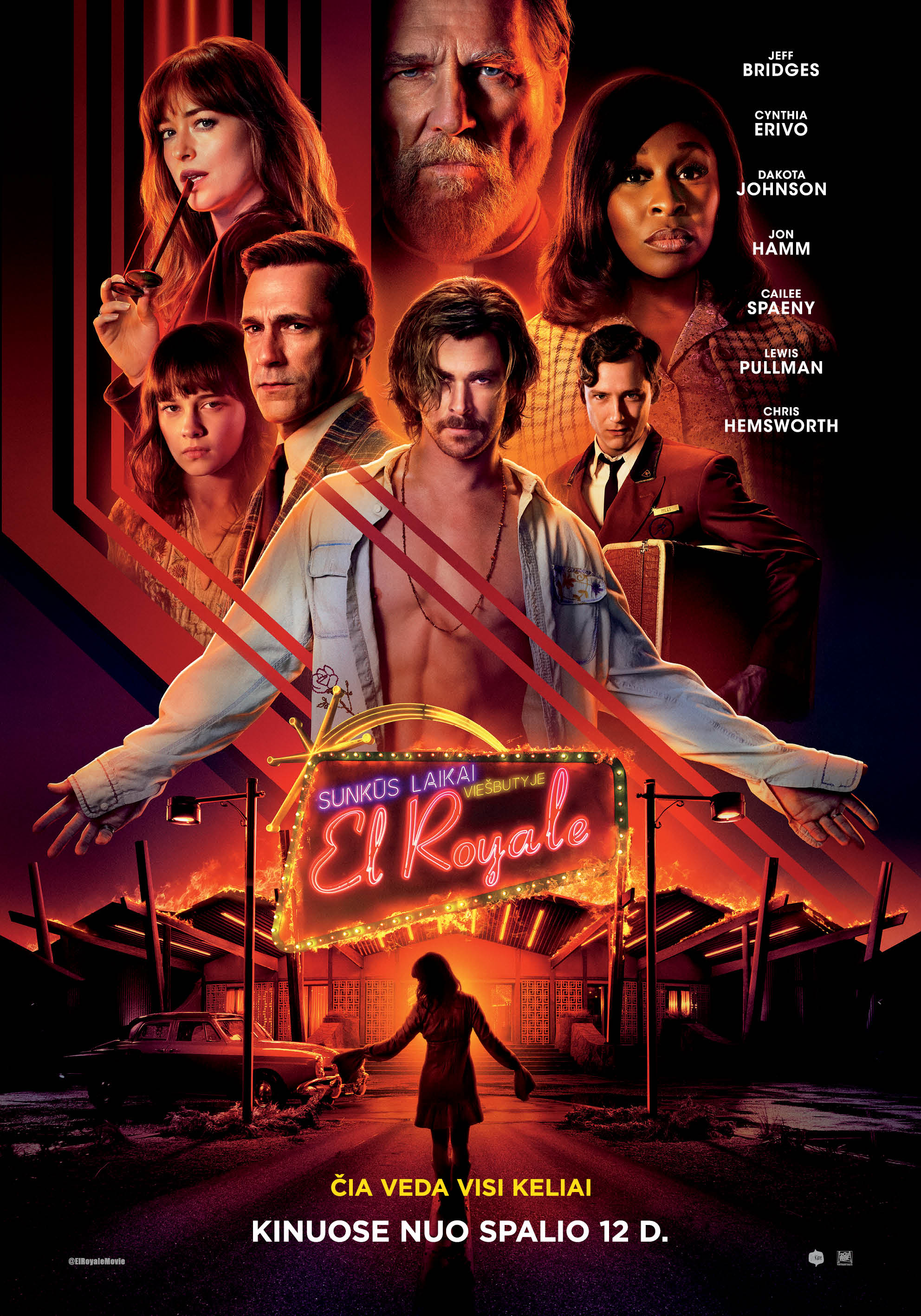 Sunkūs Laikai Viešbutyje "El Royale" (Bad Times at the El Royale)
