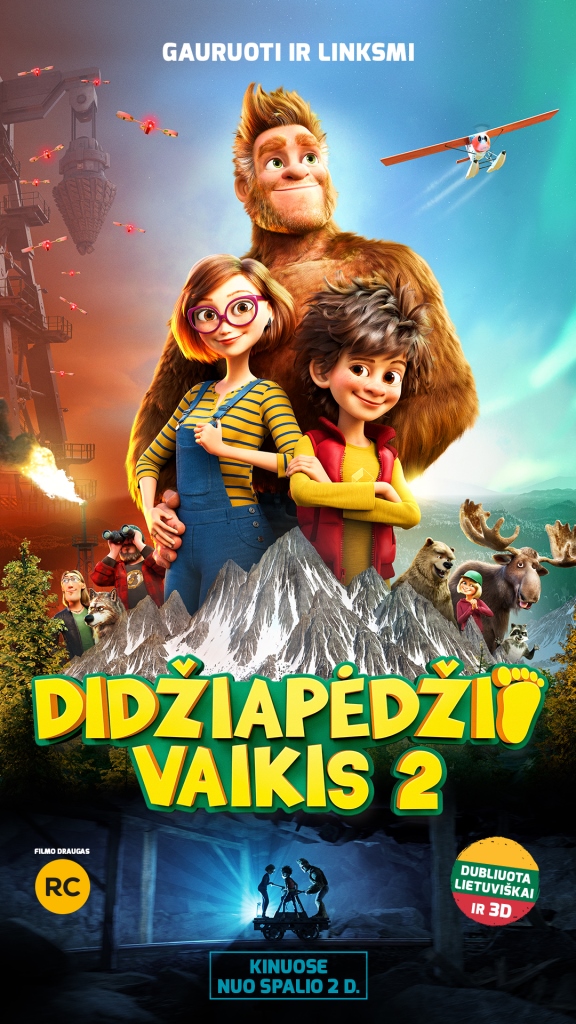 DIDŽIAPĖDŽIO VAIKIS 2 (Bigfoot Family)