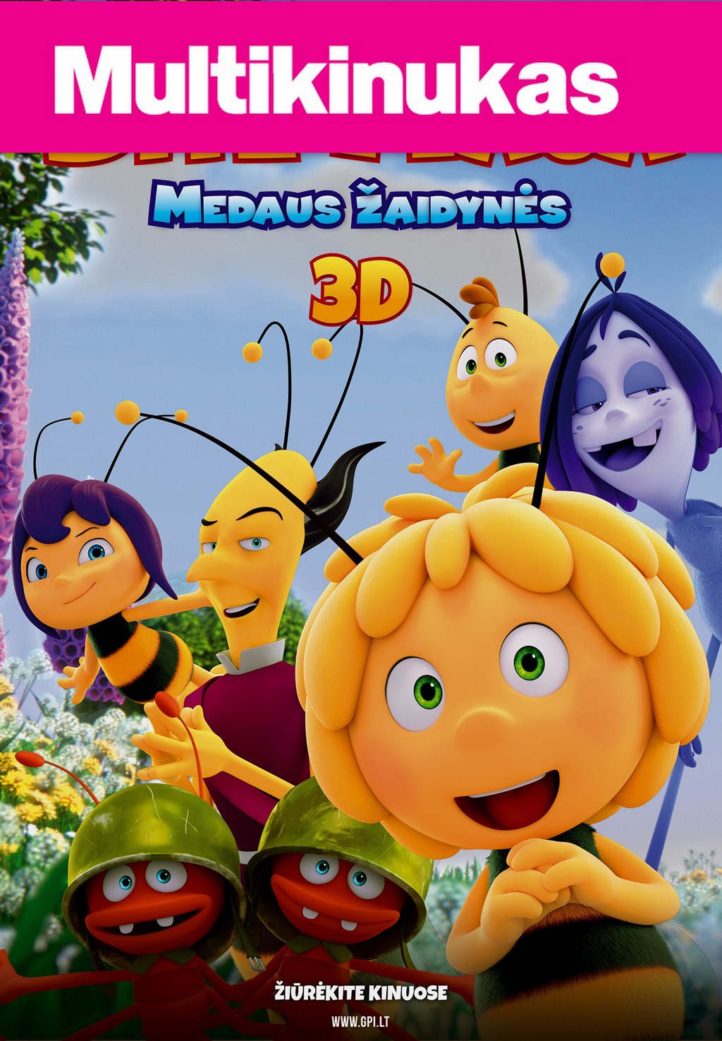 Multikinukas: Bitė Maja: Medaus žaidynės (Maya the Bee: The Honey Games)