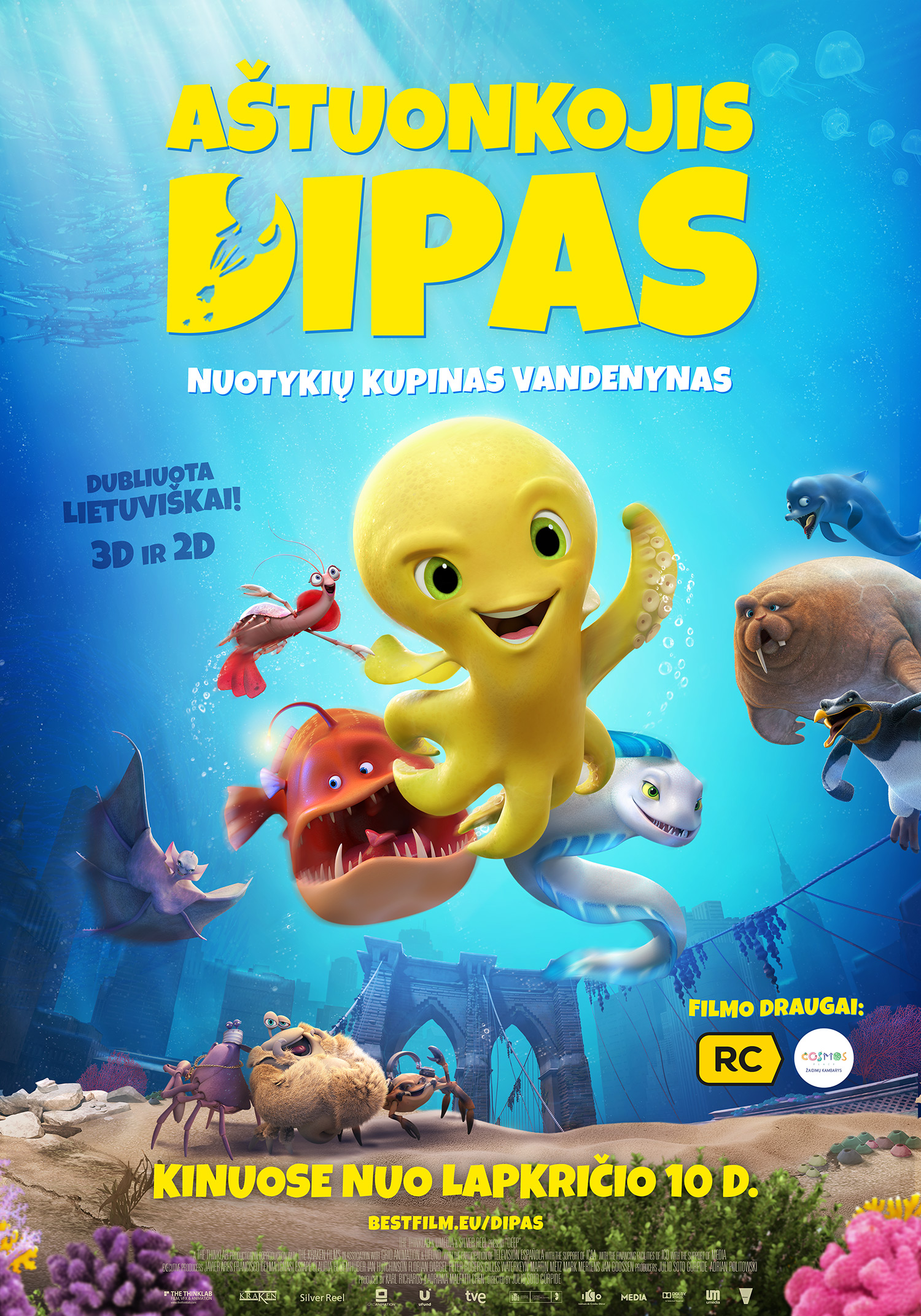 Aštuonkojis Dipas (Deep)