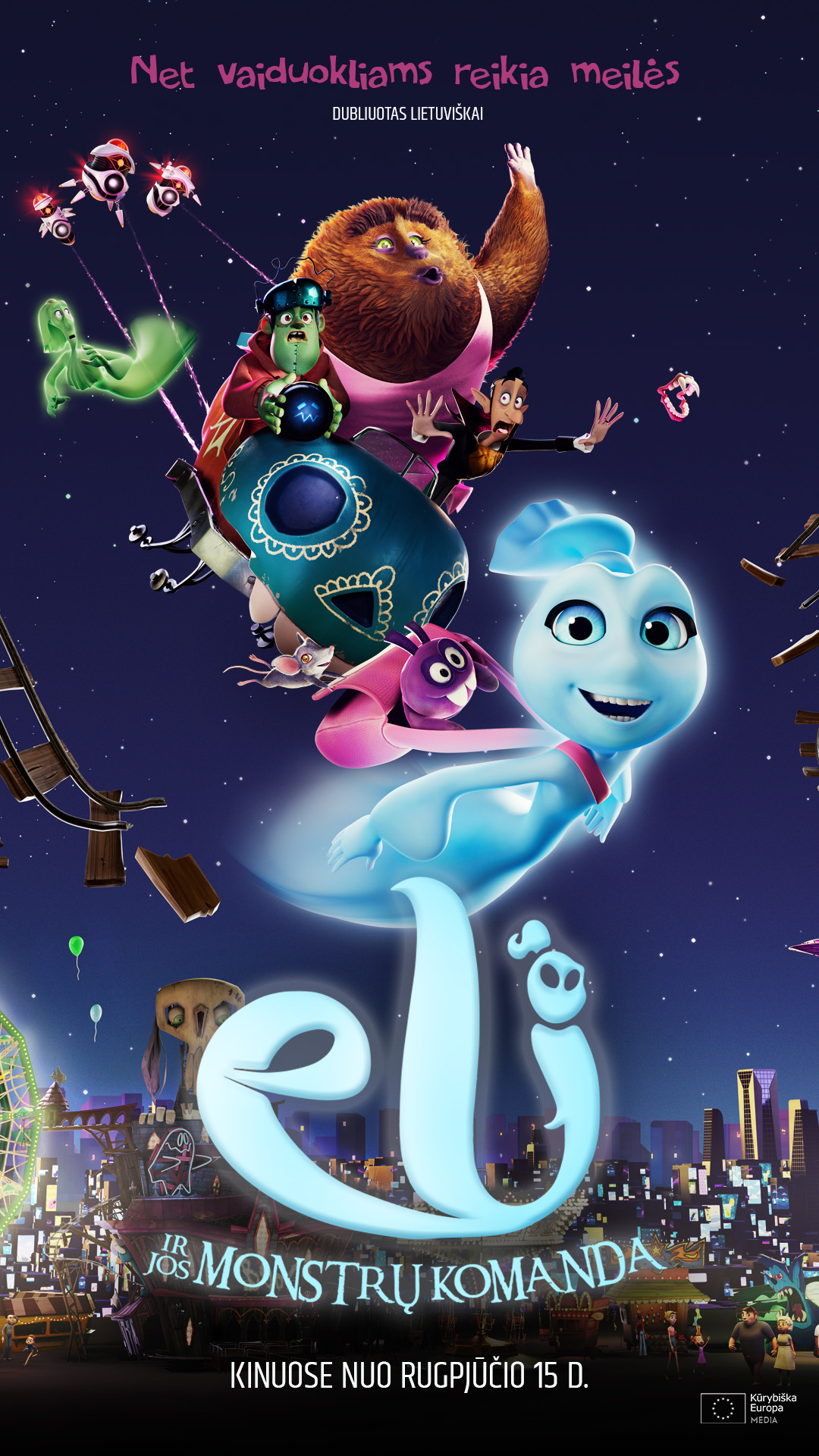 ELI IR JOS MONSTRŲ KOMANDA (Elli and her Monster Team)