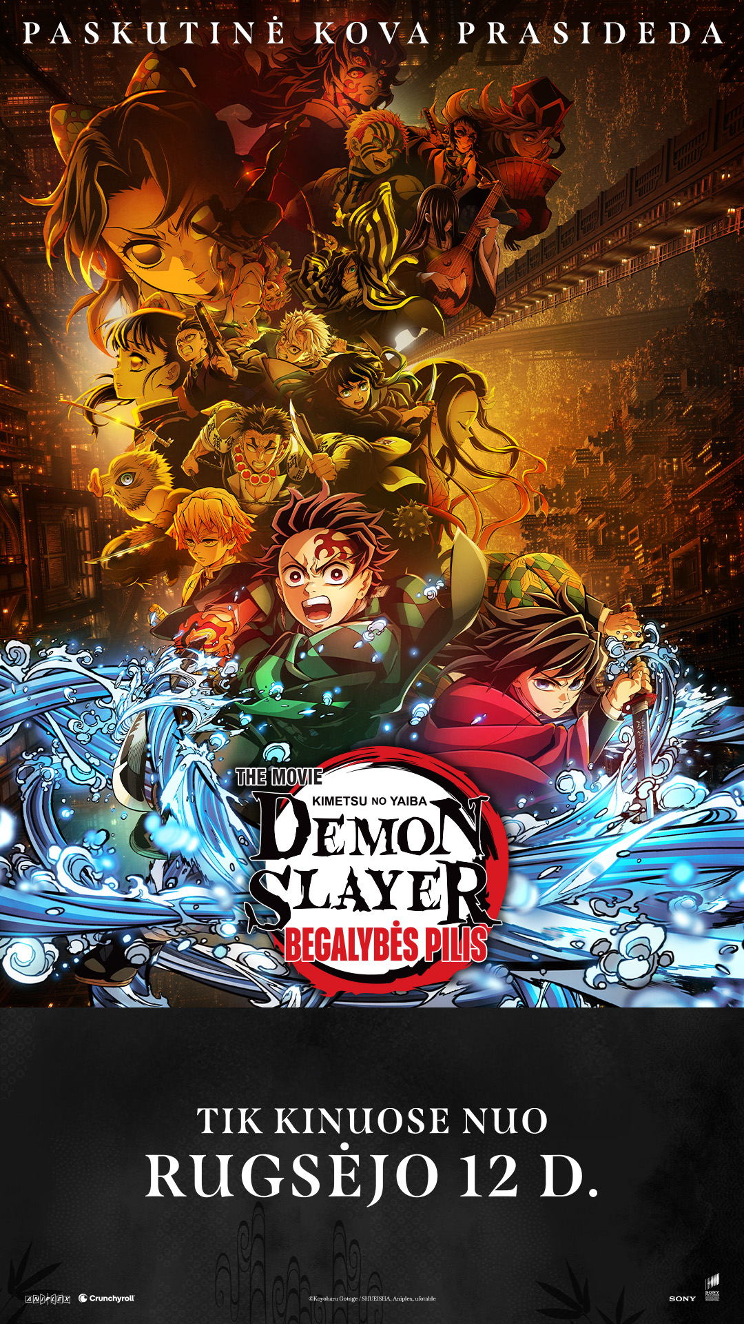 Demon Slayer: Kimetsu no Yaiba Infinity Castle (Japonų k. su angl. k. subtitrais)